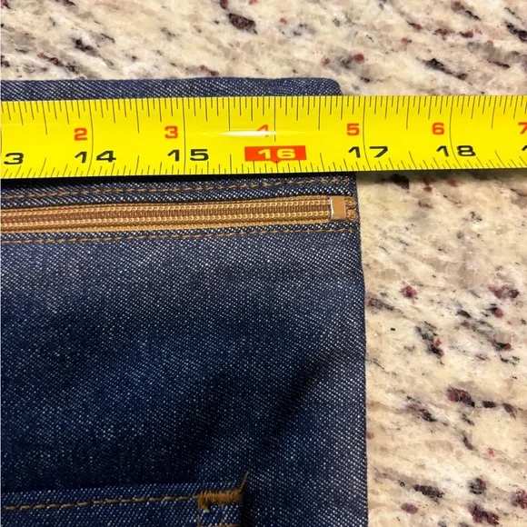 Vintage Levis Bag Pouch With Orange Label Tag - Picture 8 of 8
